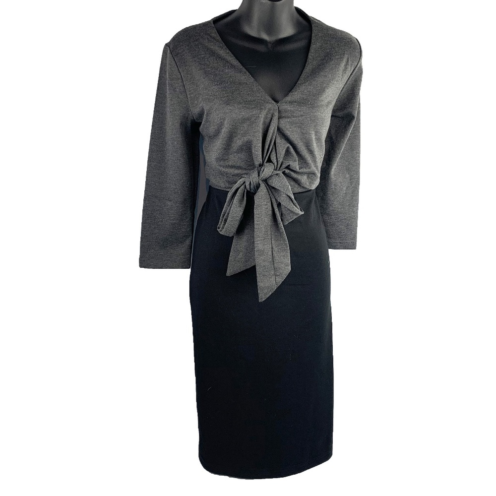 SUZANNE BETRO Sheath V-Neckβ Dress